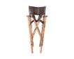 Home Trends And Design Leeds Antique Whiskey Folding Barstool small image number 4