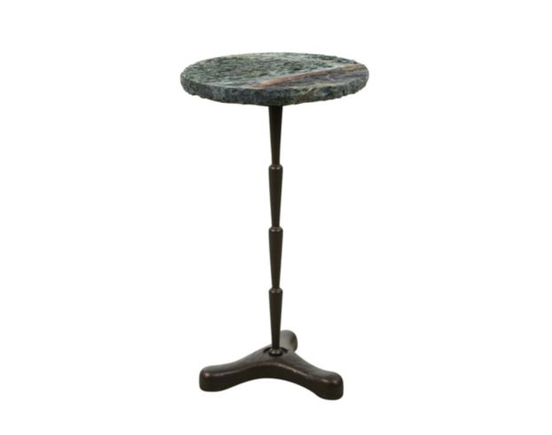 Home Trends And Design Breton 15-Inch Green Bidasar Marble Accent Table large image number 2