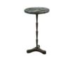 Home Trends And Design Breton 15-Inch Green Bidasar Marble Accent Table small image number 2