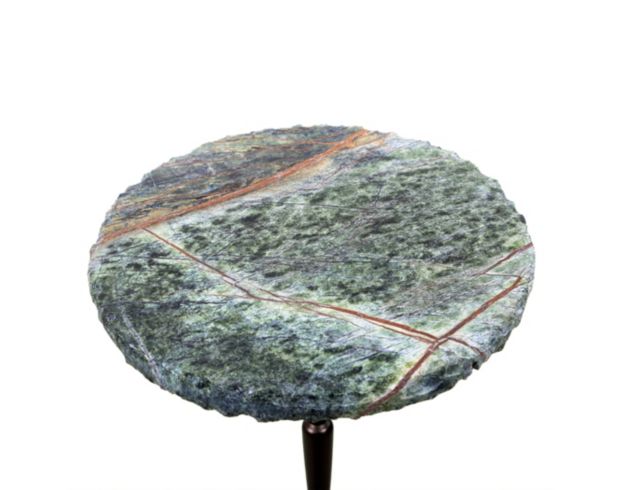 Home Trends And Design Breton 15-Inch Green Bidasar Marble Accent Table large image number 5