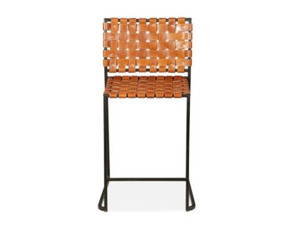 Home Trends And Design Austin Cognac Counter Stool