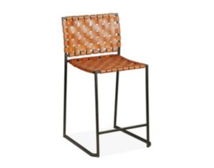 Home Trends And Design Austin Cognac Counter Stool