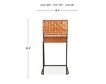 Home Trends And Design Austin Cognac Counter Stool small image number 6