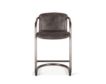 Home Trends And Design Portofino Antique Ebony Leather Counter Stool small image number 1