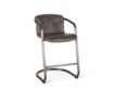 Home Trends And Design Portofino Antique Ebony Leather Counter Stool small image number 2