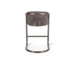 Home Trends And Design Portofino Antique Ebony Leather Counter Stool small image number 3