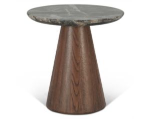 Home Trends And Design Vista Dark Oak End Table