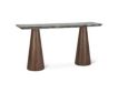 Home Trends And Design Vista Dark Oak Sofa Table small image number 2