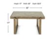 Home Trends And Design Argos Square Marble Coffee Table small image number 6