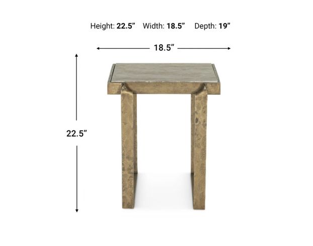 Home Trends And Design Argos Square Marble End Table large image number 5