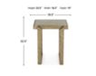 Home Trends And Design Argos Square Marble End Table small image number 5