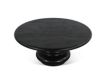 Home Trends And Design THE BILBOA BLACK ROUND COFFEE TABLE small image number 2