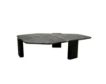 Home Trends And Design Brenton 54" Dark Walnut Hexagonal Coffee Table small image number 1