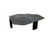 Home Trends And Design Brenton 54" Dark Walnut Hexagonal Coffee Table small image number 3