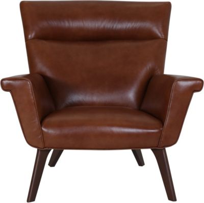 Huntington House Anastasia 100 Leather Accent Chair Homemakers Furniture