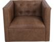 Huntington House Laslow Leather Swivel Chair small image number 1