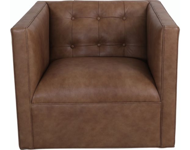 Huntington House Laslow Leather Swivel Chair large image number 1