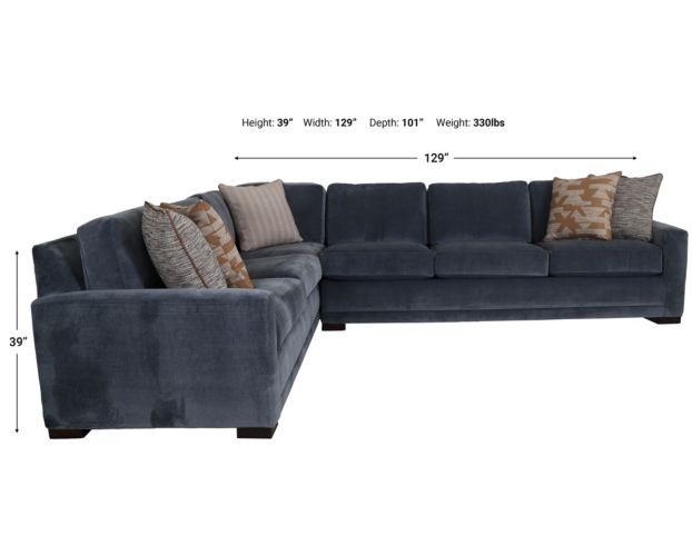 Huntington House 7290 Collection 2-Piece Sectional large image number 8