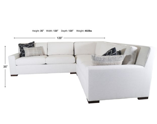 Huntington House 7296 Collection 3-Piece Sectional large image number 7