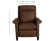 Huntington House 8109 Collection 100% Leather Pressback Recliner small image number 7