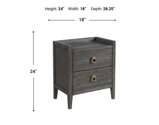 Intercon Portia Nightstand large image number 6