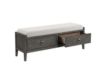 Intercon Portia Brushed Brindle Bench small image number 2