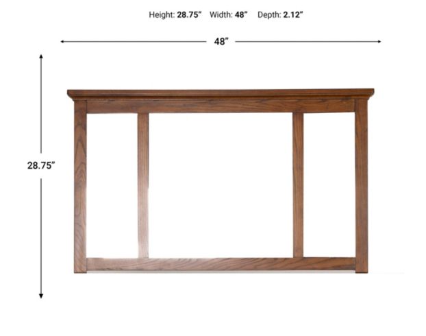 Intercon Oak Park Dresser Mirror large image number 3