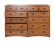 Intercon Mission Oak Park Dresser small image number 2