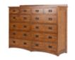 Intercon Mission Oak Park Dresser small image number 3