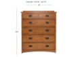 Intercon Mission Oak Park Chest small image number 8