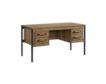 Intercon Norcross 4-Drawer Pedestal Desk small image number 2