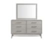 Intercon Bayside White Dresser with Mirror small image number 1