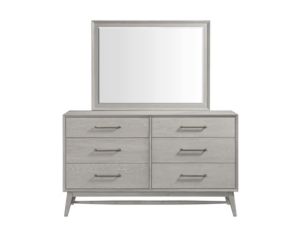 Intercon Bayside White Dresser with Mirror