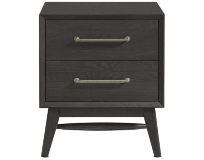 Intercon Bayside Black Nightstand