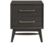 Intercon Bayside Black Nightstand small image number 1