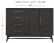 Intercon Bayside Black Chest small image number 4