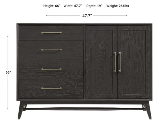 Intercon Bayside Black Chest large image number 4