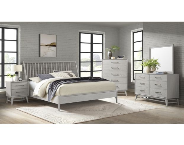 Intercon Bayside White King Bed large image number 3