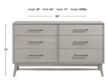 Intercon Bayside White Dresser small image number 4