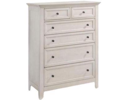 Intercon San Mateo White 6-Drawer Chest