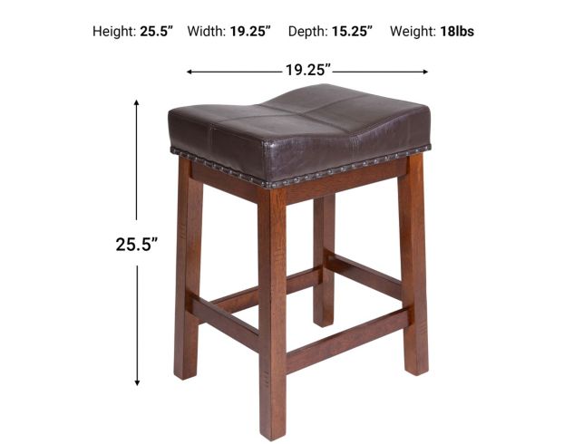 Intercon Kona Backless Counter Stool large image number 2