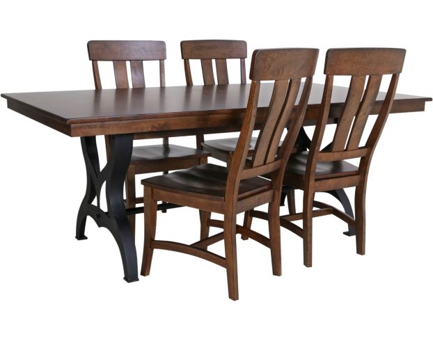 Intercon District Table 5-Piece Dining Set large image number 1