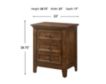 Intercon San Mateo Tuscan 3-Drawer Nightstand small image number 3