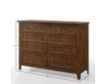 Intercon San Mateo Tuscan Dresser with Mirror small image number 5