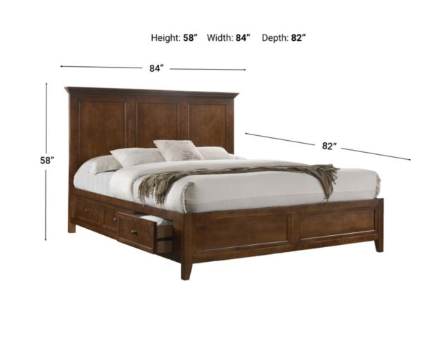 Intercon San Mateo Tuscan King Storage Bed large image number 4