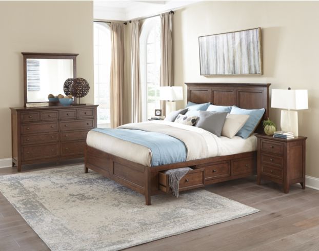 Intercon San Mateo Queen Storage Bed large image number 2