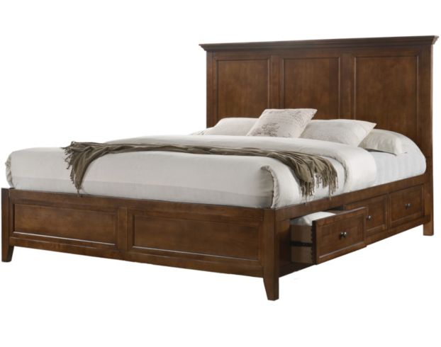 Intercon San Mateo Tuscan 4-Piece Queen Storage Bedroom Set large image number 3