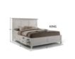 Intercon San Mateo White King Storage Bed small image number 4