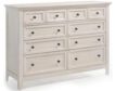 Intercon San Mateo White 4-Piece Queen Storage Bedroom Set small image number 4