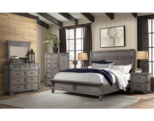 Intercon Forge King Bed large image number 2